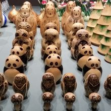 パンダがいます