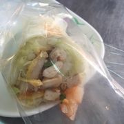 甘い野菜春巻き