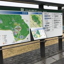 小笠山総合運動公園の中にあります