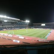 サッカー観戦