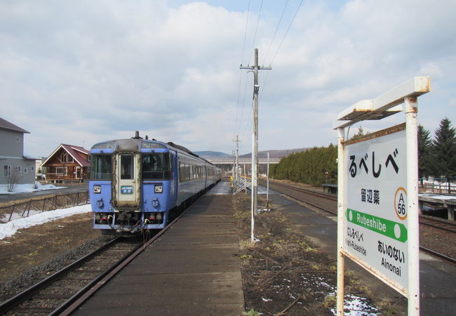 無人駅に