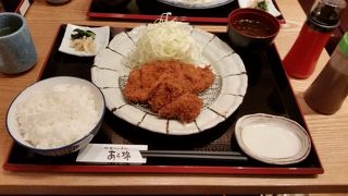 とんかつが美味しい