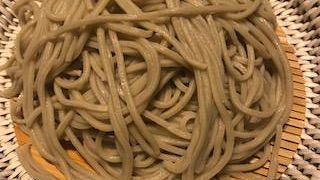 あっさりとしたお蕎麦