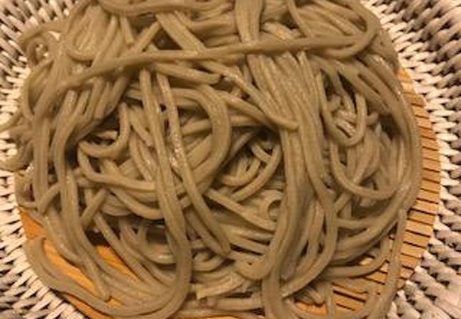 あっさりとしたお蕎麦