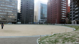 今は何もないただの広場