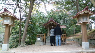 こじんまりとしたお社なのよー