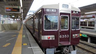 元京都線特急車両が活躍中（阪急嵐山線）