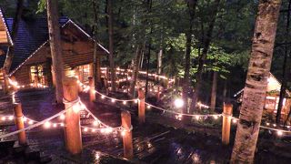 夜のほうが綺麗です