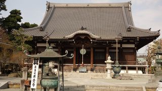 静かなお寺でした