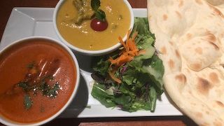 味がマイルドなカレーの店