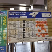 ヘリコプタの満席状況