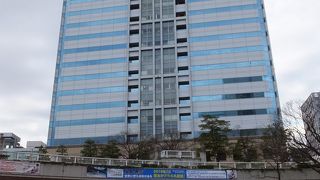 客船ターミナル前に