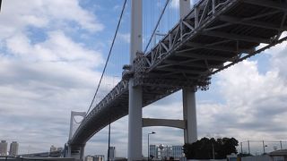 遊歩道が楽しい。