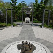 博多駅の屋上にある神社