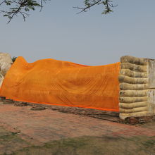 大きな寝釈迦物