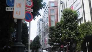 ＭＯＤＩからＰＡＲＣＯに向かう通り