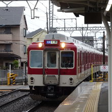 近鉄丹波橋駅にて