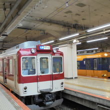 近鉄京都駅にて
