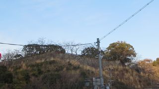 石垣は残っていました