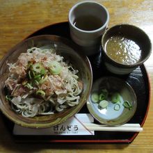 えちぜんおろし蕎麦のセット