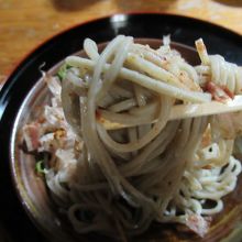 蕎麦は十割だそうです