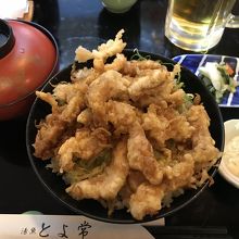 とり天丼