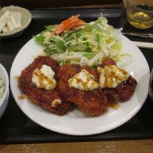 ランチ（チキンカツ）