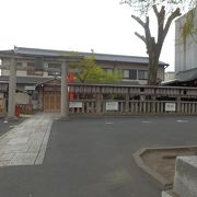 松尾大社祭礼の時に神輿が立ち寄られる場所