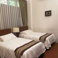 スーペリアツインルーム。一階のフロントから一番近い部屋