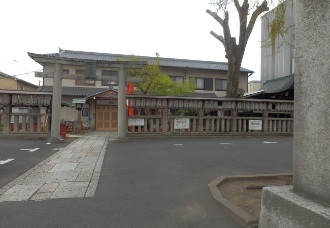 松尾大社祭礼の時に神輿が立ち寄られる場所