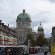 スイス政府の中枢を成す連邦議会議事堂