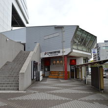 大江戸線側からアクセスしたときの途中写真です