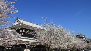 本丸広場西側にある櫓