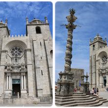 大聖堂とペロリーニョ(さらし柱)