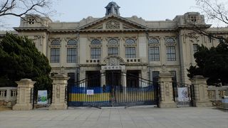 本館・分館とも、入館には身分証が必要でした。大谷コレクションのミイラは見て行きましょう