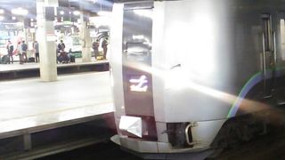 2017年５月７日の札幌17時00分発特急カムイ旭川行きの様子～札幌からのお出掛け帰りの時間帯の為か比較的利用が多いです～