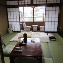 どの部屋からもお庭が見渡せます