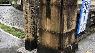 街中では情緒たっぷり