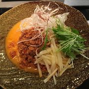 汁なし白胡麻坦々麺