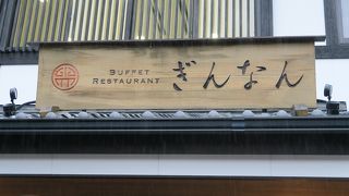 夕食のビッフェで利用