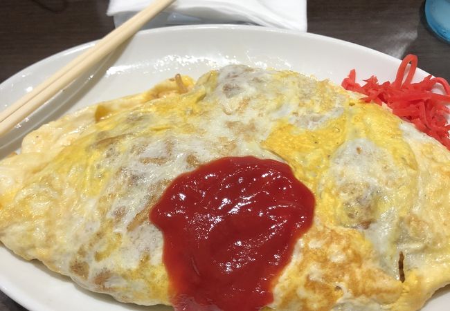 ボリュームあるランチが人気