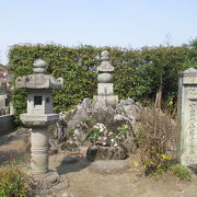 文豪・中里介山さんのお墓があります。