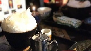 絶品のかき氷です