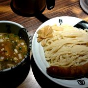 つけ麺は麺の量が選べる