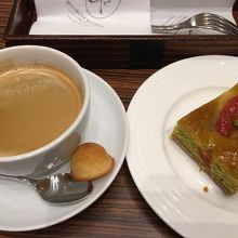 柑橘系のタルト