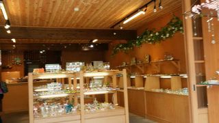 硝子のアクセサリー