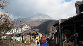 久々に豊後富士が見えた