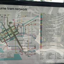 トラムの路線図/フリートラムはNo.35
