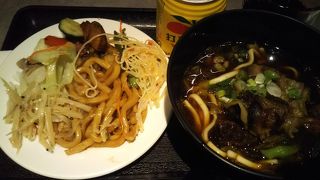 牛肉麺が美味しかった