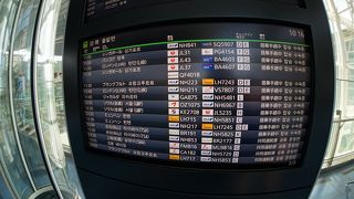 羽田(→上海)　→香港